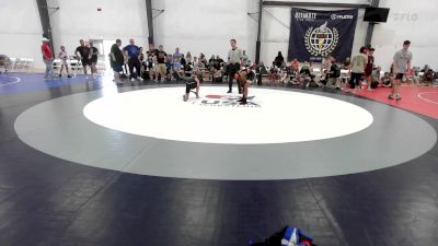 68 lbs Rr Rnd 1 - Miguel Sanders, Team Gotcha vs Lincoln Brower, Mat Assassins K8 A