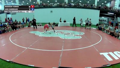 150 lbs Madison Turner, Oregon vs Jade Zambrano, Illinois