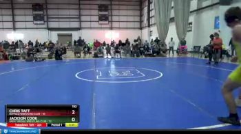 152 lbs Round 3 (6 Team) - Chris Taft, BUFFALO WRESTLING CLUB vs Jackson Cook, GREAT BRIDGE WRESTLING CLUB