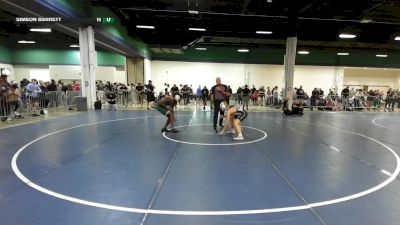 144 lbs Consi Of 64 #1 - Maximiliano Johnson, SC vs Simeon Barrett, VA