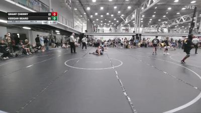 88 lbs Round 6 (10 Team) - Keegan Beard, Wayne Danger vs Grant Cherry, Kraken Black