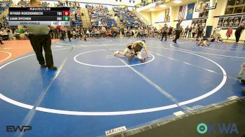 73 lbs Semifinal - Ryker Roedenbeck, Tahlequah Wrestling Club vs Liam Dyches, Bartlesville Wrestling Club