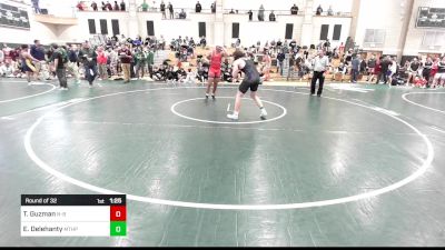 190 lbs Round Of 32 - Tayel Guzman, New Bedford vs Ethan Delehanty, Mt. Hope