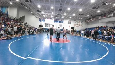 285 lbs 5th Place Match - Isaac Clay, Cheyenne East vs Brady Hartman, Sheridan