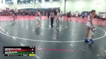 144 lbs Round 1 (10 Team) - Hunter Sloan, Owen Valley vs Jefferson Cuttino, AAWA