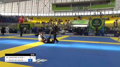 MIGUEL CARDOSO ALVES vs EDUARDO VIEIRA DE SOUZA GONÇALVE 2023 Brasileiro Jiu-Jitsu IBJJF