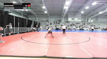 142 lbs Rr Rnd 3 - Dustin Peno, Terps Northeast Elite vs Quin Regnier, Warhawks
