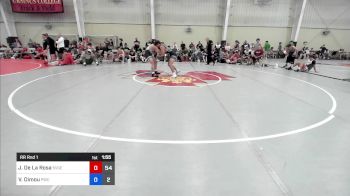 73 kg Rr Rnd 1 - John De La Rosa, Savage Gold vs Vasilios Dimou, Prime Wrestling Club Black