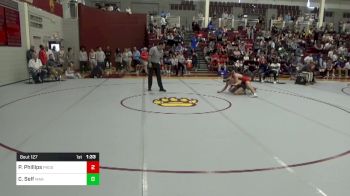 157 lbs Round Of 16 - Pearce Phillips, Providence Day School vs Conner Self, Marist School