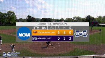 Replay: Susquehanna vs Moravian | May 2 @ 4 PM