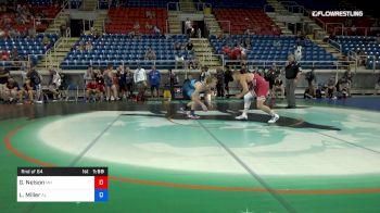 170 lbs Rnd Of 64 - Gavin Nelson, Minnesota vs Levi Miller, Alabama