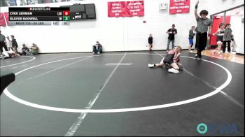 58 lbs Semifinal - Lynx Lehman, Lexington Wrestling Club vs Slayde Bagwell, Tuttle Wrestling
