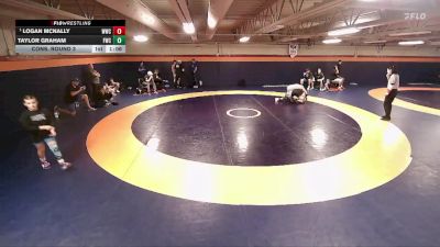 165 lbs Cons. Round 3 - Taylor Graham, Fremont Wrestling Club vs Logan McNally, Wasatch Wrestling Club