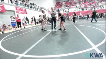 165-180 lbs Rr Rnd 2 - Makinlee Anglin, Chandler Takedown Club vs Chelsi Church, Little Axe Takedown Club