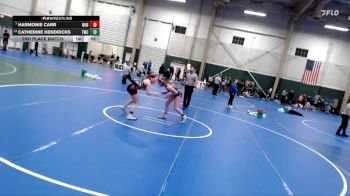 122-128 lbs 2nd Place Match - Harmonie Carr, Northwest vs Catherine Hendricks, Torrington Wrestling Club