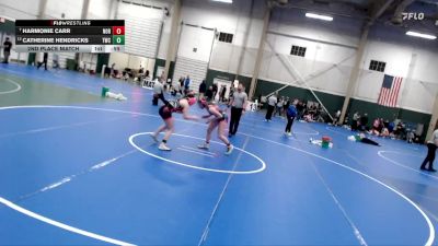 122-128 lbs 2nd Place Match - Harmonie Carr, Northwest vs Catherine Hendricks, Torrington Wrestling Club