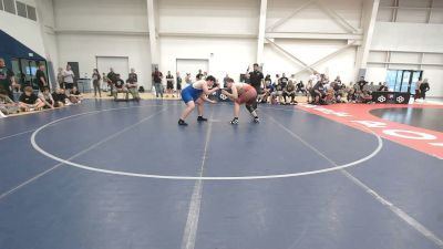 285 lbs Cons. Sub-semis - Elijah Gustavson, Gold Rush Wrestling vs Gage Denton, Sanderson Wrestling Academy