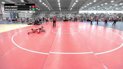 160 lbs Consi Of 8 #1 - Keyno Mendez, OH vs Nikolai McKay, SC
