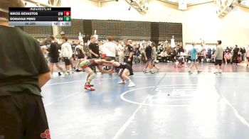 85 lbs Rr Rnd 1 - Nikos Sevastos, CTWHALE Orca - MSE vs Donavan Peno, Revival Oange