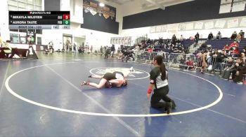 120 lbs Cons. Round 2 - Aurora Taute, Portola vs Mikayla Milstien, Orange Lutheran
