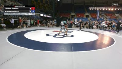 132 lbs Champ. Rd Of 32 - Donald Bowie, IN vs Adrian Canales, VA
