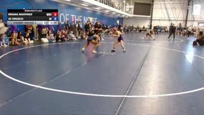 110 lbs Champ. Round 1 - Jo Orozco, Augustana (IL) vs Briana Martinez, Wisconsin Stevens Point
