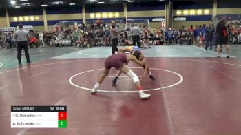 Match - Gavin Gonzales, Ironwood High School vs Allen Schneider, San Marcos Knights Wrestling