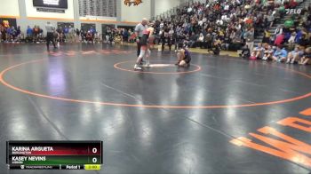 120-125 lbs Round 1 - Karina Argueta, Burlington vs Kasey Nevins, Lisbon