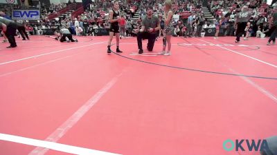 70-74 lbs Rr Rnd 1 - Karsyn Hockett, Caney Valley Wrestling vs Aissa Castillo, Takedown Elite