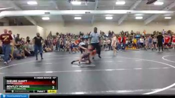 67 lbs Round 1 - Shelbie Gantt, Gaston Grizzlies vs Bentley Morris, Ninety Six Wrestling