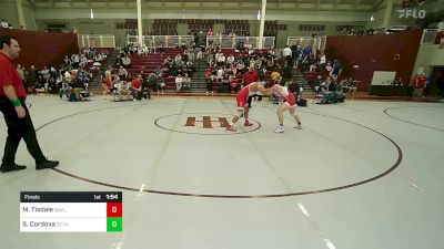 150 lbs Final - Micah Tisdale, Baylor School vs Samuel Cordova, St. Thomas