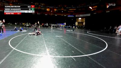 133 lbs Consi Of 8 #2 - Cleveland Belton, Oklahoma vs Derek Guanajuato, North Carolina