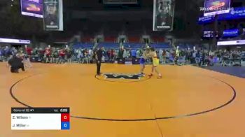 145 lbs Consi Of 32 #1 - Zach Wilson, Indiana vs Jackson Miller, Iowa