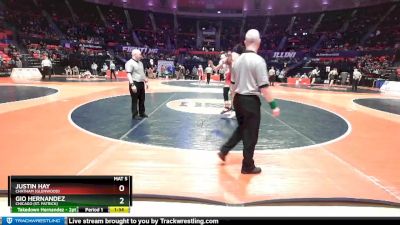 2A 170 lbs Cons. Round 1 - Gio Hernandez, Chicago (St. Patrick) vs Justin Hay, Chatham (Glenwood)