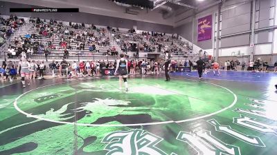 U20 Women - 68 lbs Champ. Round 2 - Holland Wieber, ID vs Mina Casarez, OR