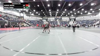 285 lbs Champ. Round 2 - Samuel Bertin, Campbellsville (Ky.) vs Miguel Perez, Lindsey Wilson (Ky.)