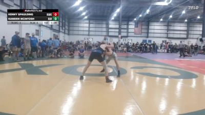 126 lbs Kenny Spaulding, RED LION WRESTLING CLUB vs Kamden McIntosh, REAL LIFE WRESTLING CLUB