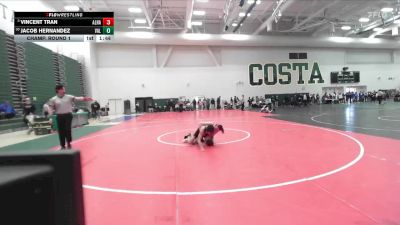 106 lbs Champ. Round 1 - Vincent Tran, Alhambra vs Jacob Hernandez, Valencia/Valencia