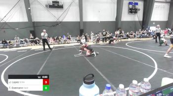 102 lbs Consi Of 8 #1 - Jaiyden Lopez, Scrap Yard Garage vs Torren Esemann, Takedown Express W/C