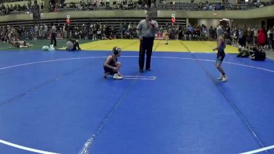 65 lbs Cons. Round 1 - Ben Hammarsten, Pinnacle vs Caden Verzwyvelt, Holmen Viking Wrestling Club