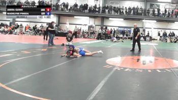 107Blue lbs Rr Rnd 2 - Amira Quinn, Lockport vs Madelyne Pineda, Copiague