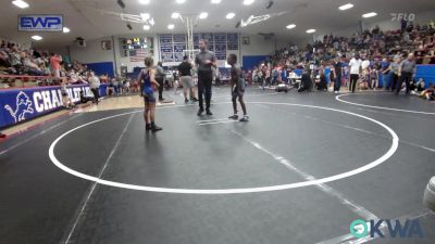 67-70 lbs Rr Rnd 1 - Lloyd Gregston, Bartlesville Wrestling Club vs Aubree Mcguire, Redskins Wrestling Club