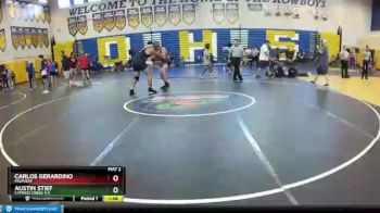 285 lbs Round 2 - Carlos Gerardino, Palm Bay vs AUSTIN STIEF, Cypress Creek H S
