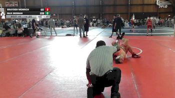 119 lbs Round Of 16 - Brayden Wenrich, Grit Mat Club vs Max Berman, Germantown Academy