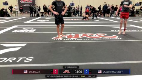 Sal Bellia vs Jaxson Ingolsby 2025 ADCC Orlando Open/Youth Trials