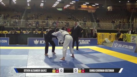 Danilo Cherman Goltsman vs Steven Alexander Galvez 2025 Pan Jiu Jitsu IBJJF Championship