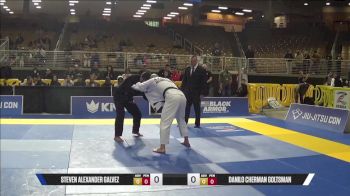 Danilo Cherman Goltsman vs Steven Alexander Galvez 2025 Pan Jiu Jitsu IBJJF Championship