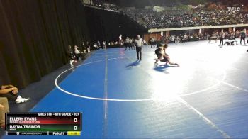 107 lbs Round 5 - Ellery Evans, Female Elite Wrestling vs Rayna Trainor, Iowa