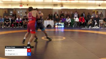 60 kg Quarterfinal - Maxwell Hopper Black, USA vs Dylan Steven Gregerson, USA