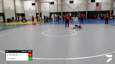 57 lbs 5th Place Match - Colesyn Forbes, Plainview Pirates vs Colt Christensen, Broken Bow Wrestling Club